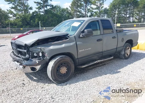 2004 Dodge Ram 2500 Slt/Laramie from USA, damaged, VIN 3D7KA28C24G204743